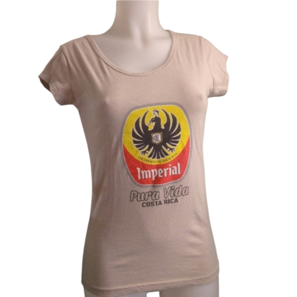 6/$15 Size S Imperial beer logo woman's t-shirt